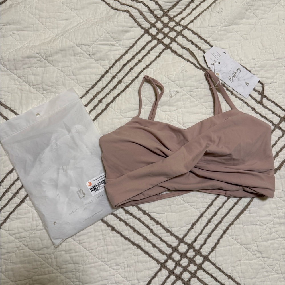 Buffbunny Mocha Berry Ivy Twist Bra